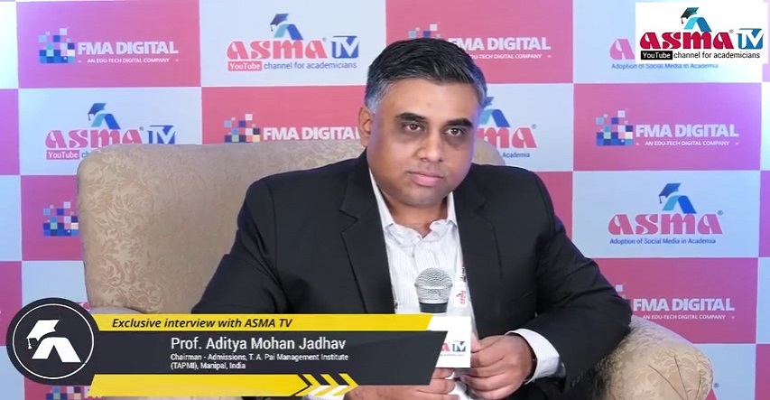 Dr. Aditya Mohan Jadhav -Chairman, Admissions, TA Pai Management Institute