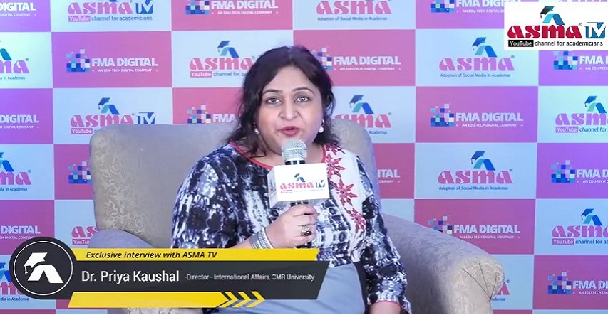 Dr Priya Kaushal -Director, International Affairs, CMR University