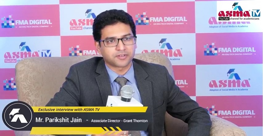 Mr. Pariskshit Jain -Associate Director,Grant Thornton in India