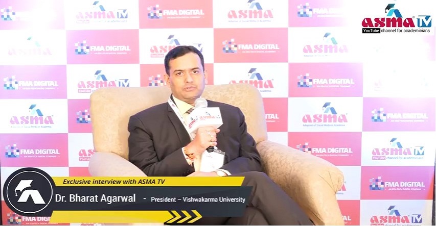 Dr. Bharat Agarwal- President,Vishwakarma University