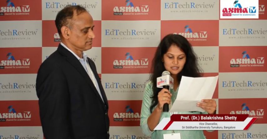 Dr. Balakrishna Shetty – Vice-Chancellor, Sri Siddhartha University